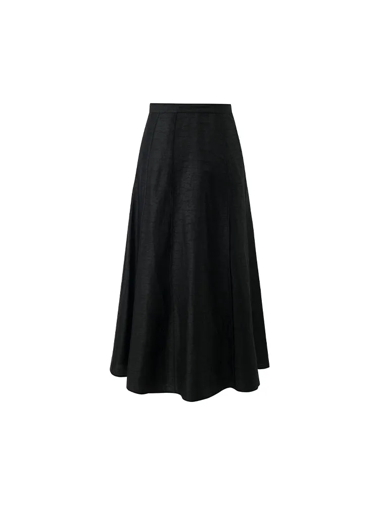 18 Momme Xiang Yun Silk Women Skirt