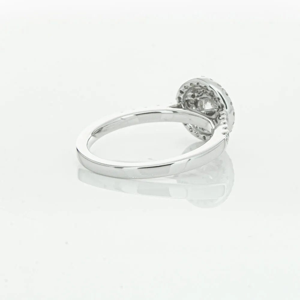 18ct White Gold .31ct Diamond Rosa Ring