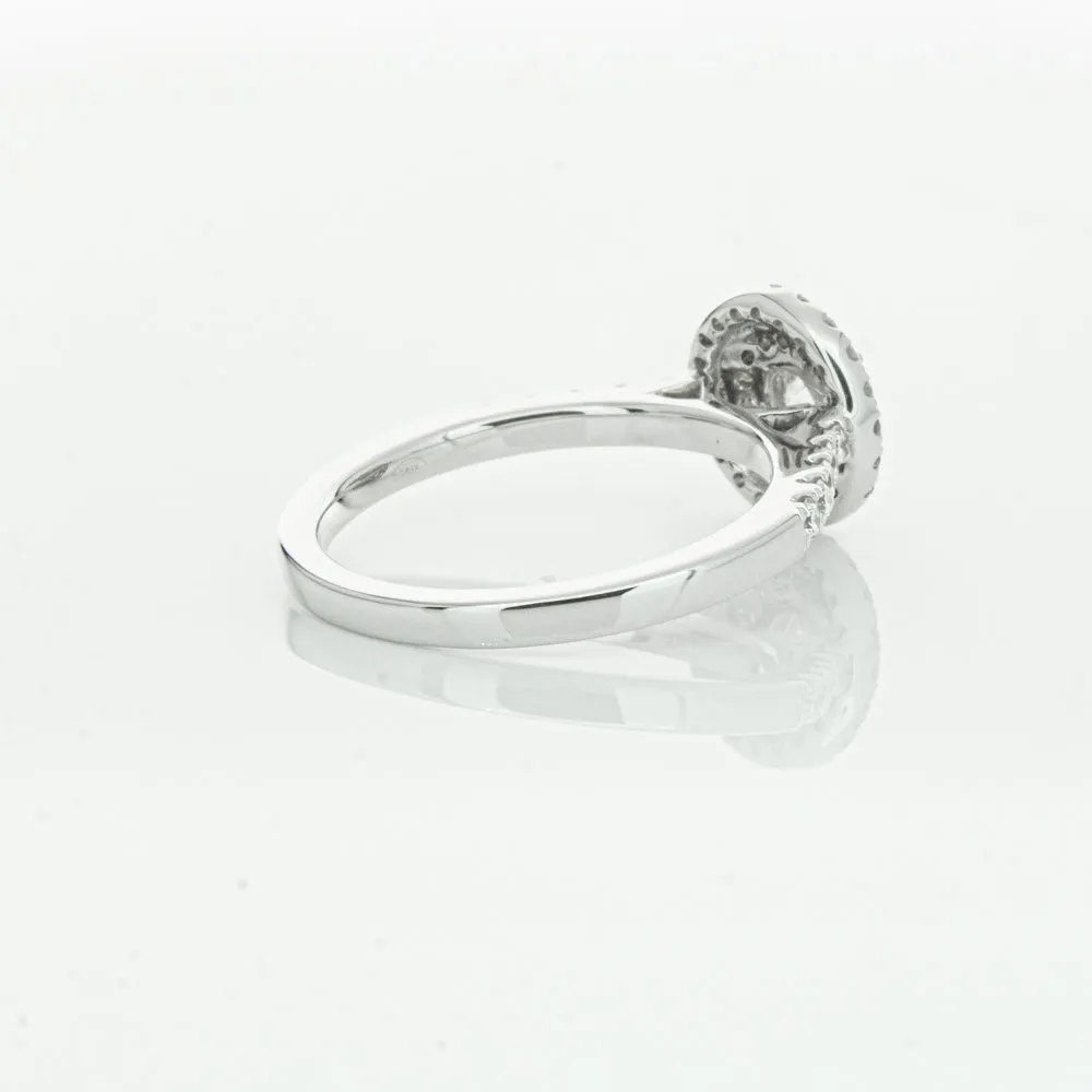 18ct White Gold .31ct Diamond Rosa Ring