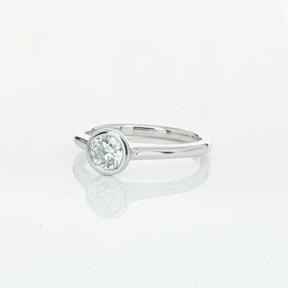 18ct White Gold .50ct Diamond Natalia Ring