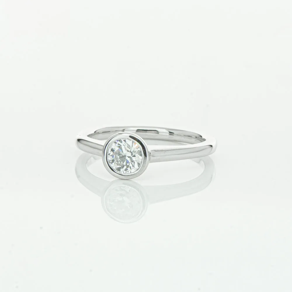 18ct White Gold .50ct Diamond Natalia Ring