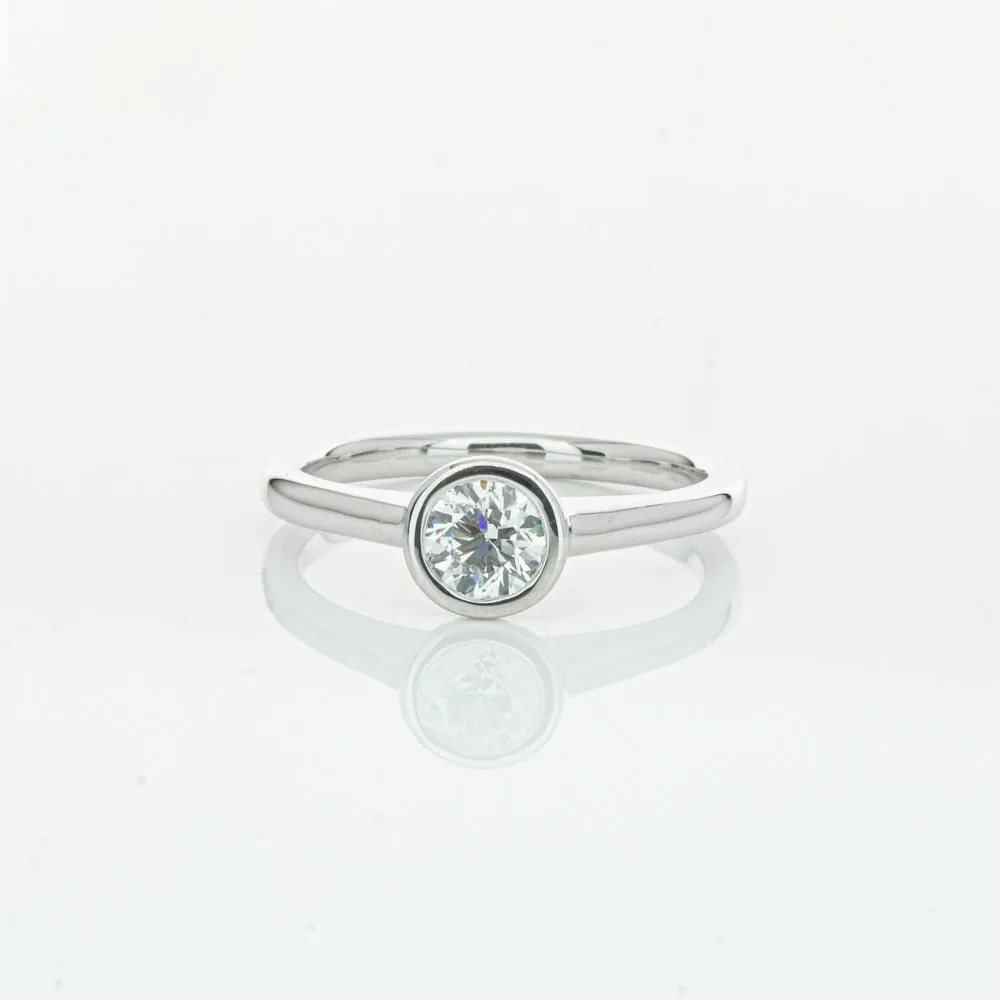 18ct White Gold .50ct Diamond Natalia Ring