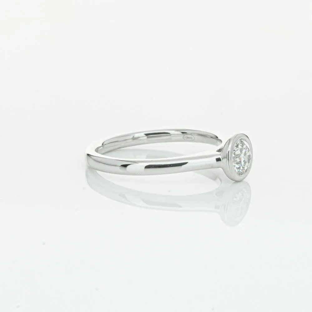 18ct White Gold .50ct Diamond Natalia Ring