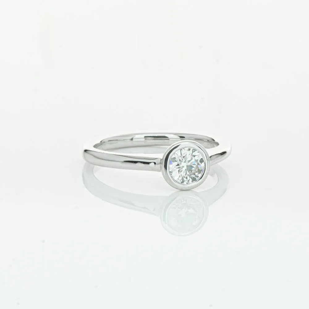 18ct White Gold .50ct Diamond Natalia Ring