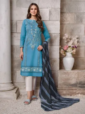 2 Piece Lawn Suit-Paste Print (Unstitched)