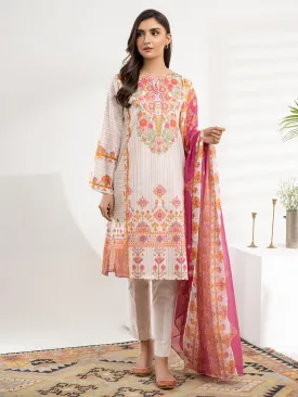 2 Piece Lawn Suit-Printed (Unstitched)