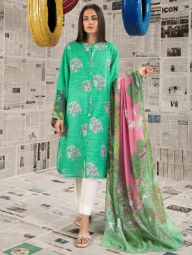 2 Piece Lawn Suit-Printed (Unstitched)