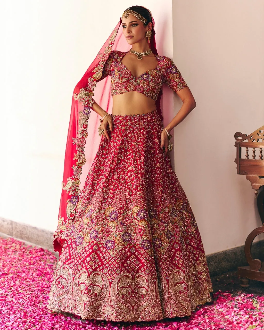 Aeindri Lehenga Set