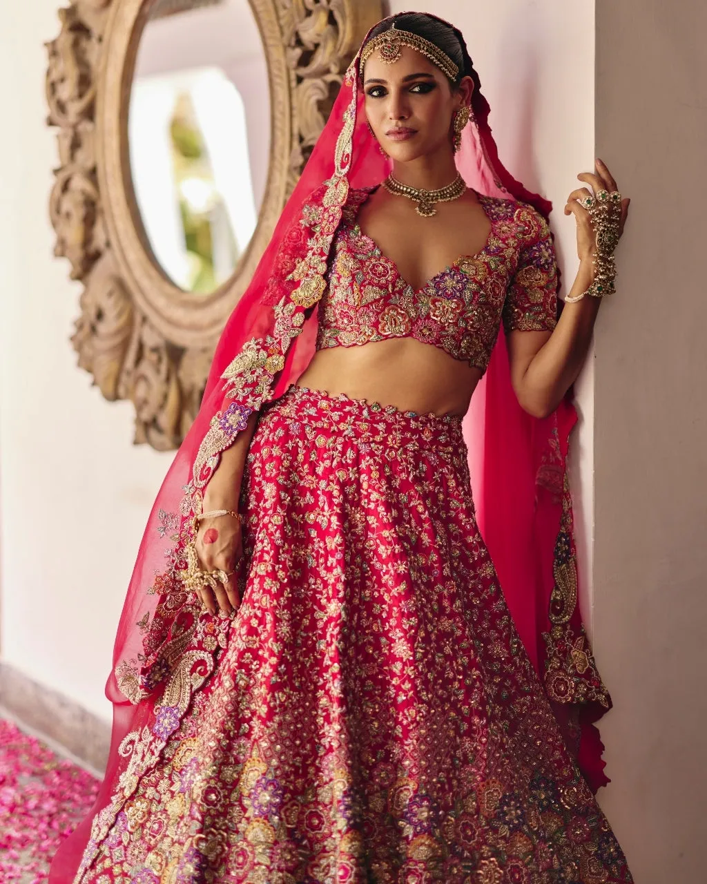 Aeindri Lehenga Set