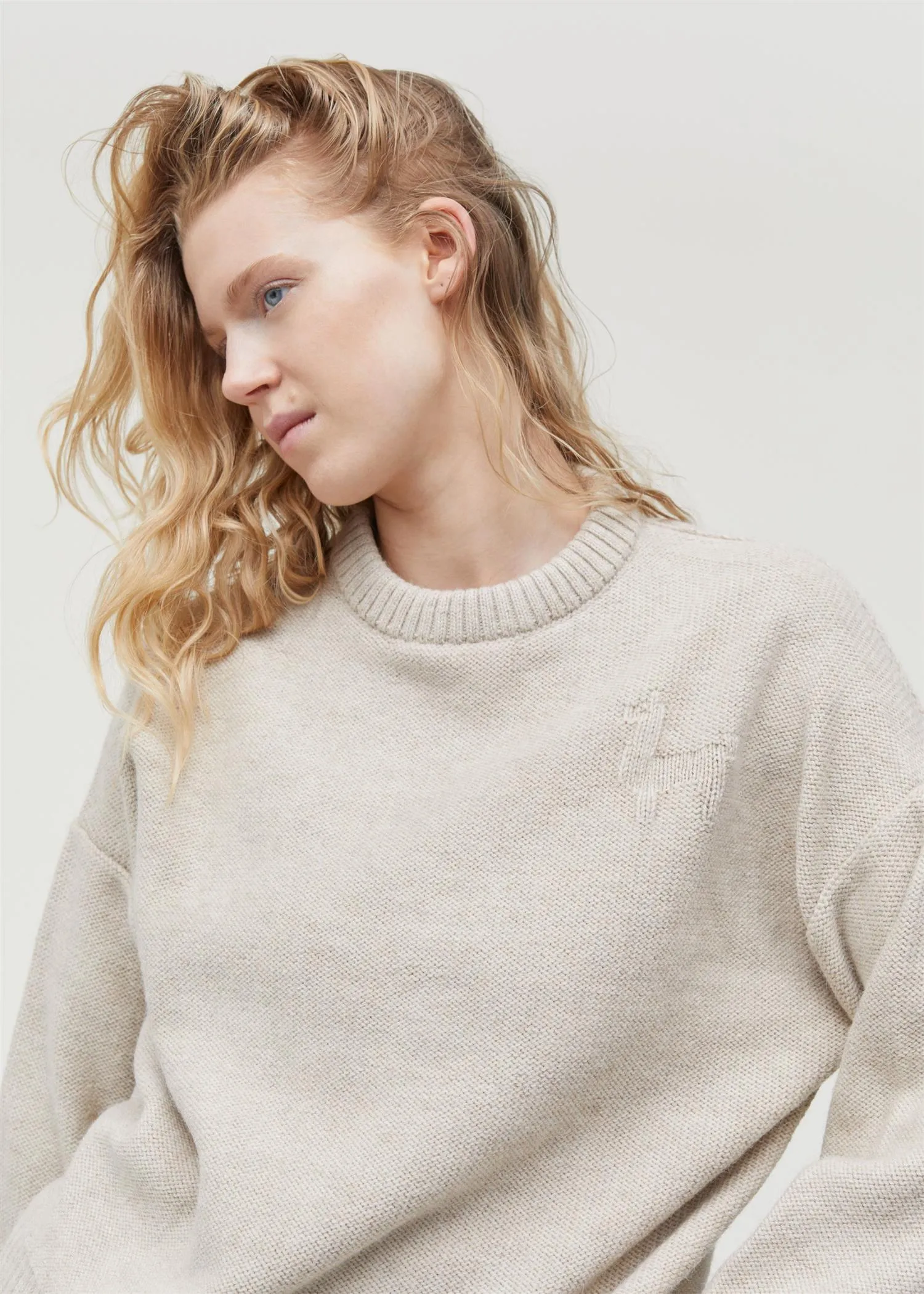 AIAYU - Highland Juna Sweater - Pure Natural