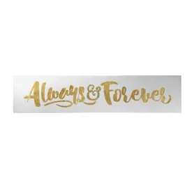 Always and Forever Long Decoposter