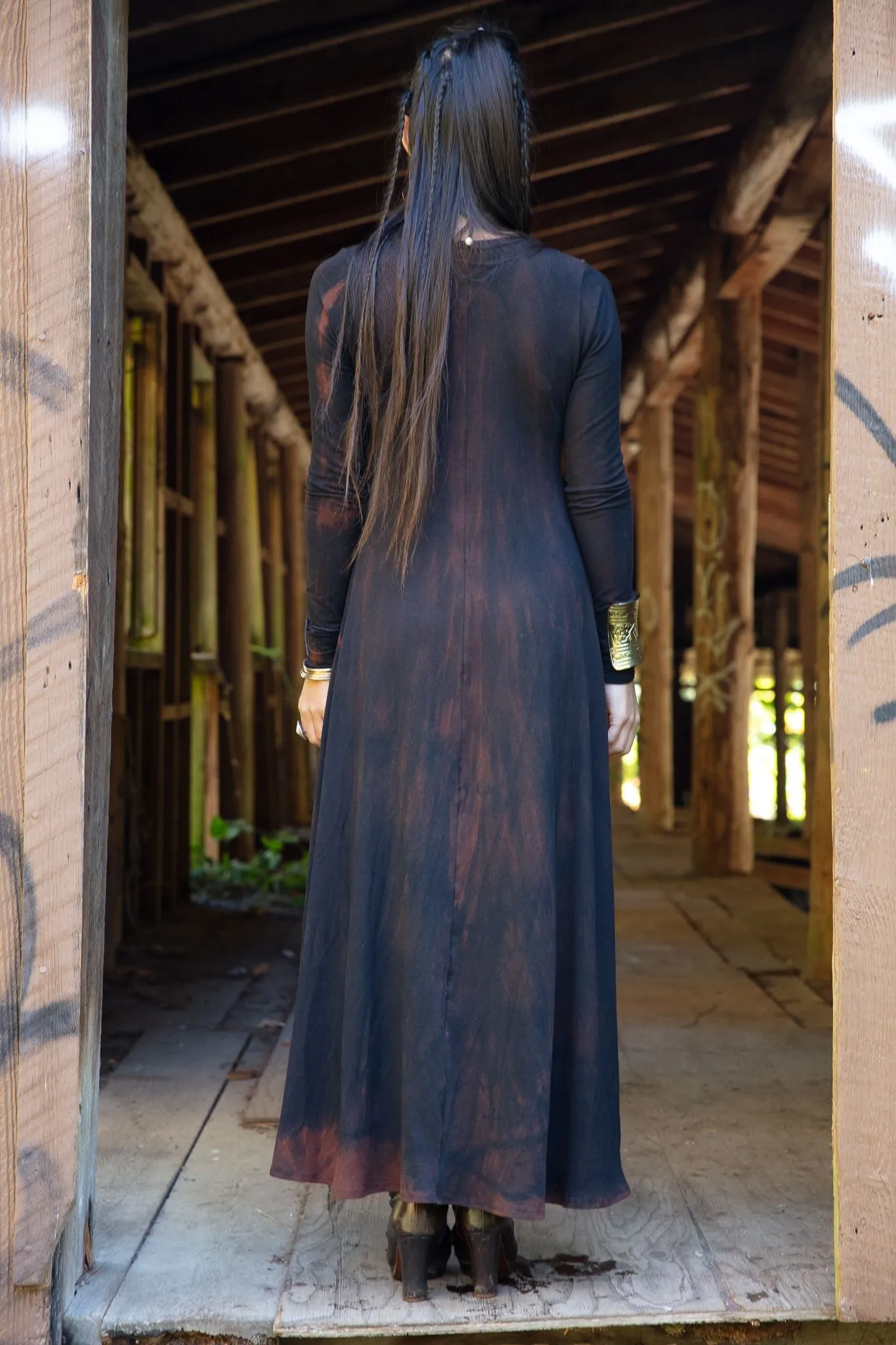 Amber Dress - Shibori