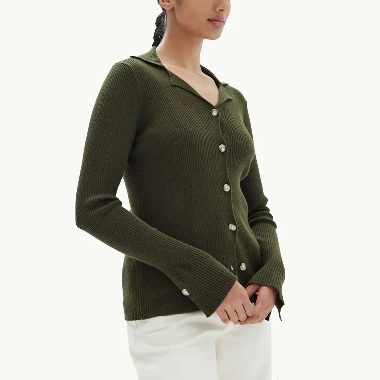 Anala Knit Shirt - Spruce