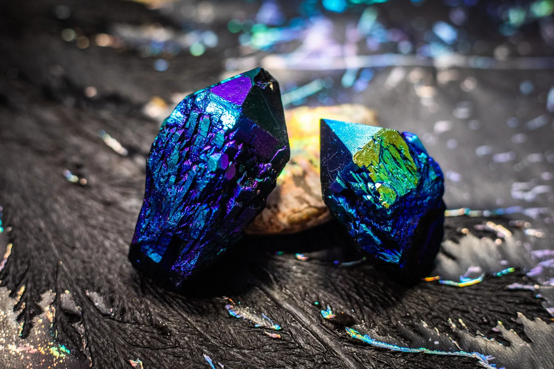 Aura quartz Sugar Point Cobalt