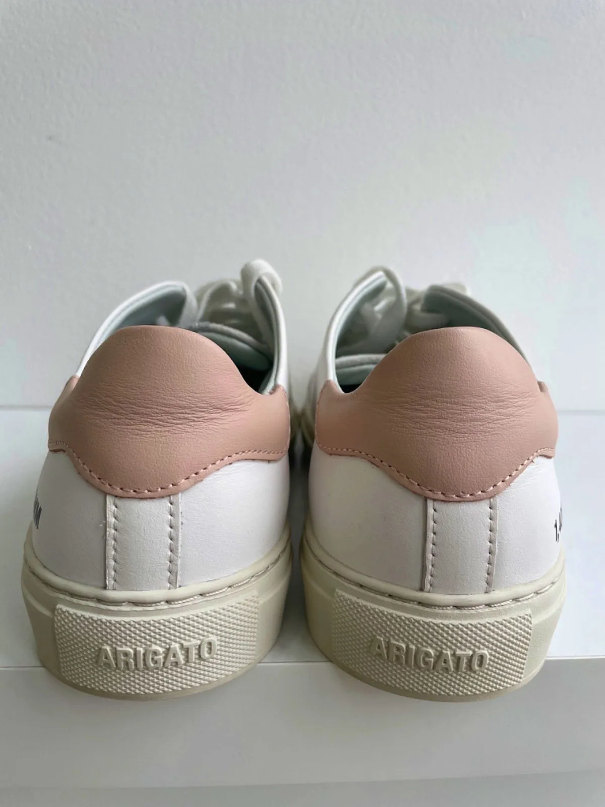 Axel Arigato White / Pink Clean 90 Trainers 1,40MM Size UK 3.5