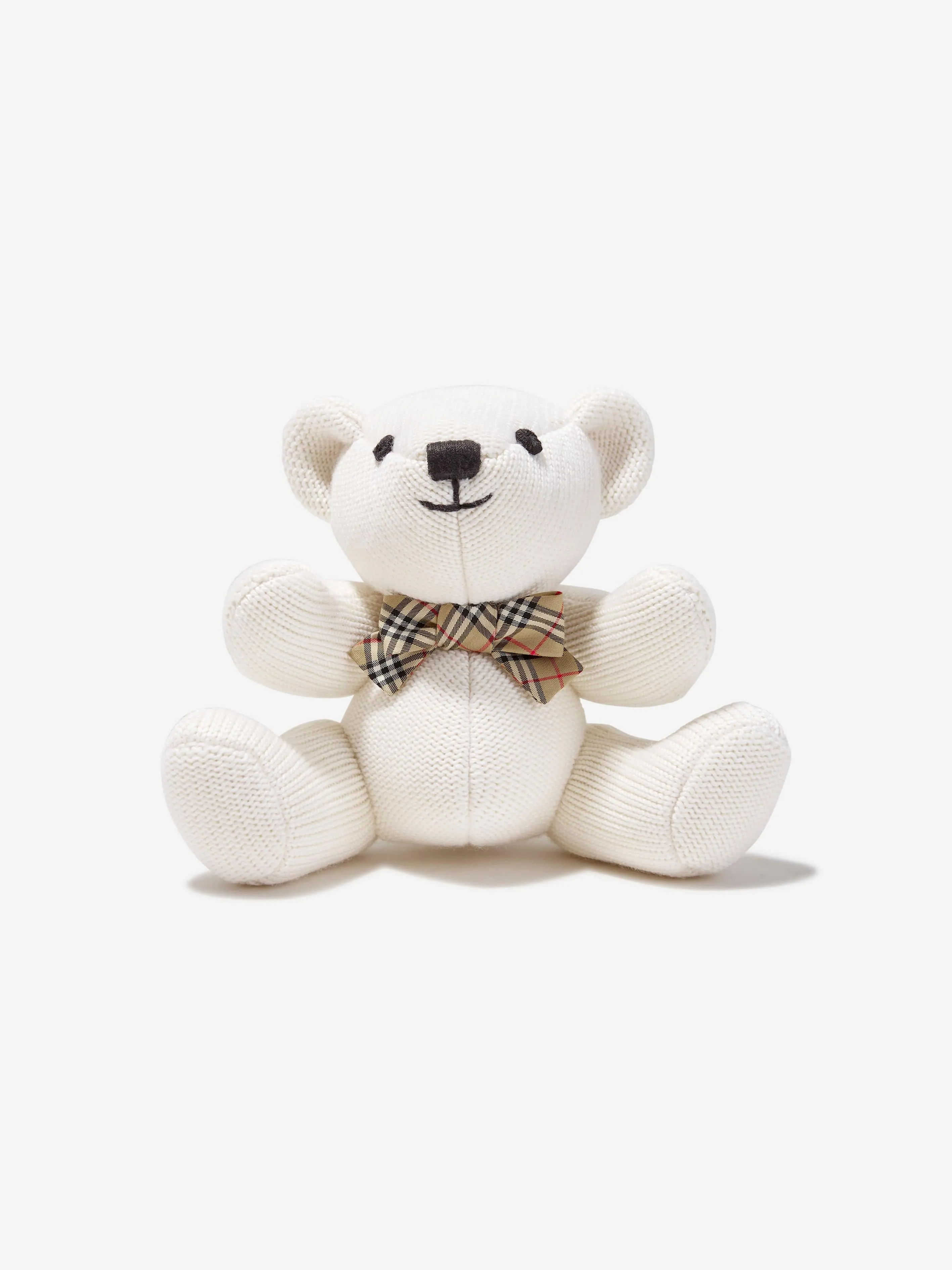 Baby Bear Rattle in Ivory