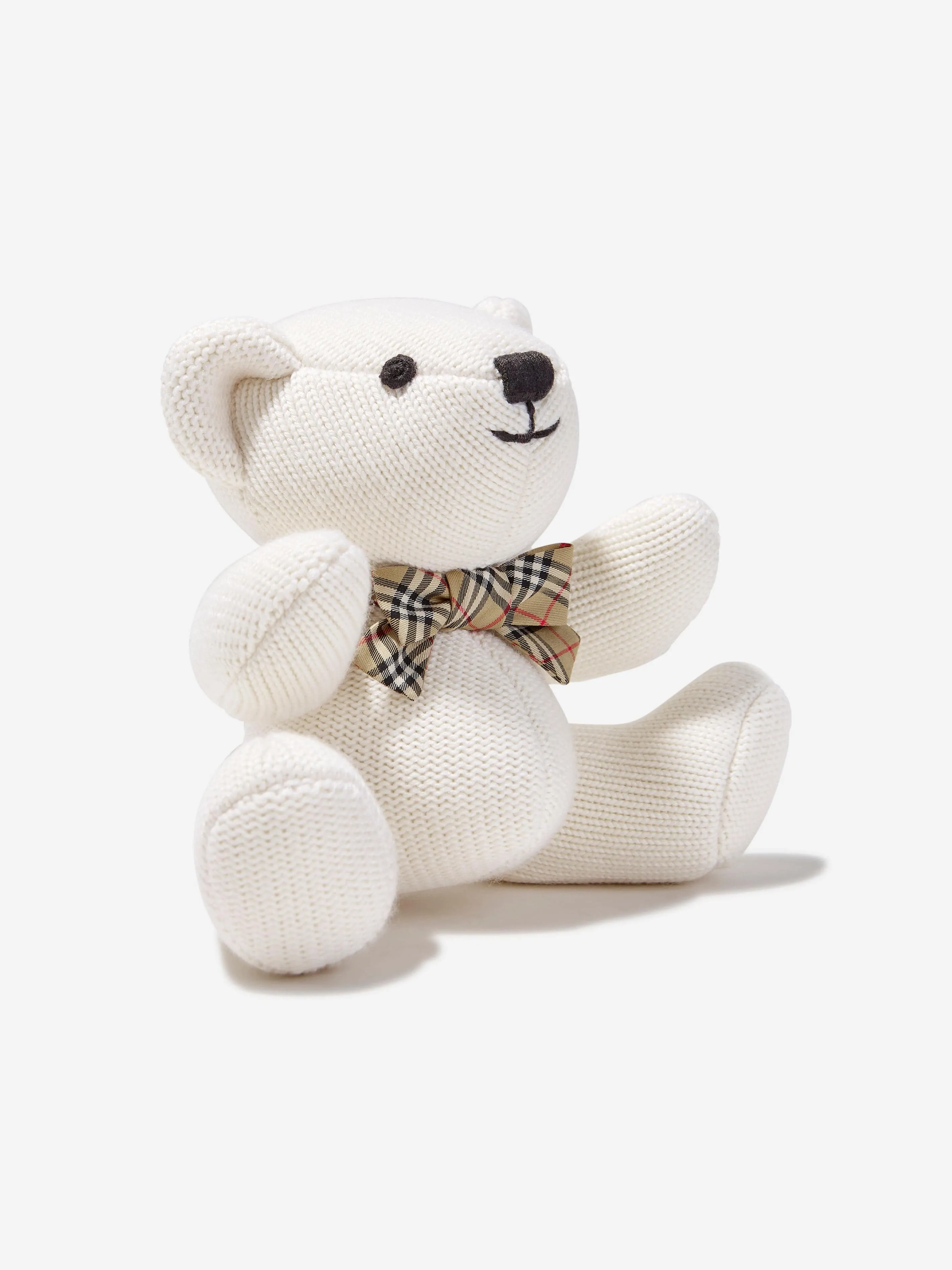 Baby Bear Rattle in Ivory