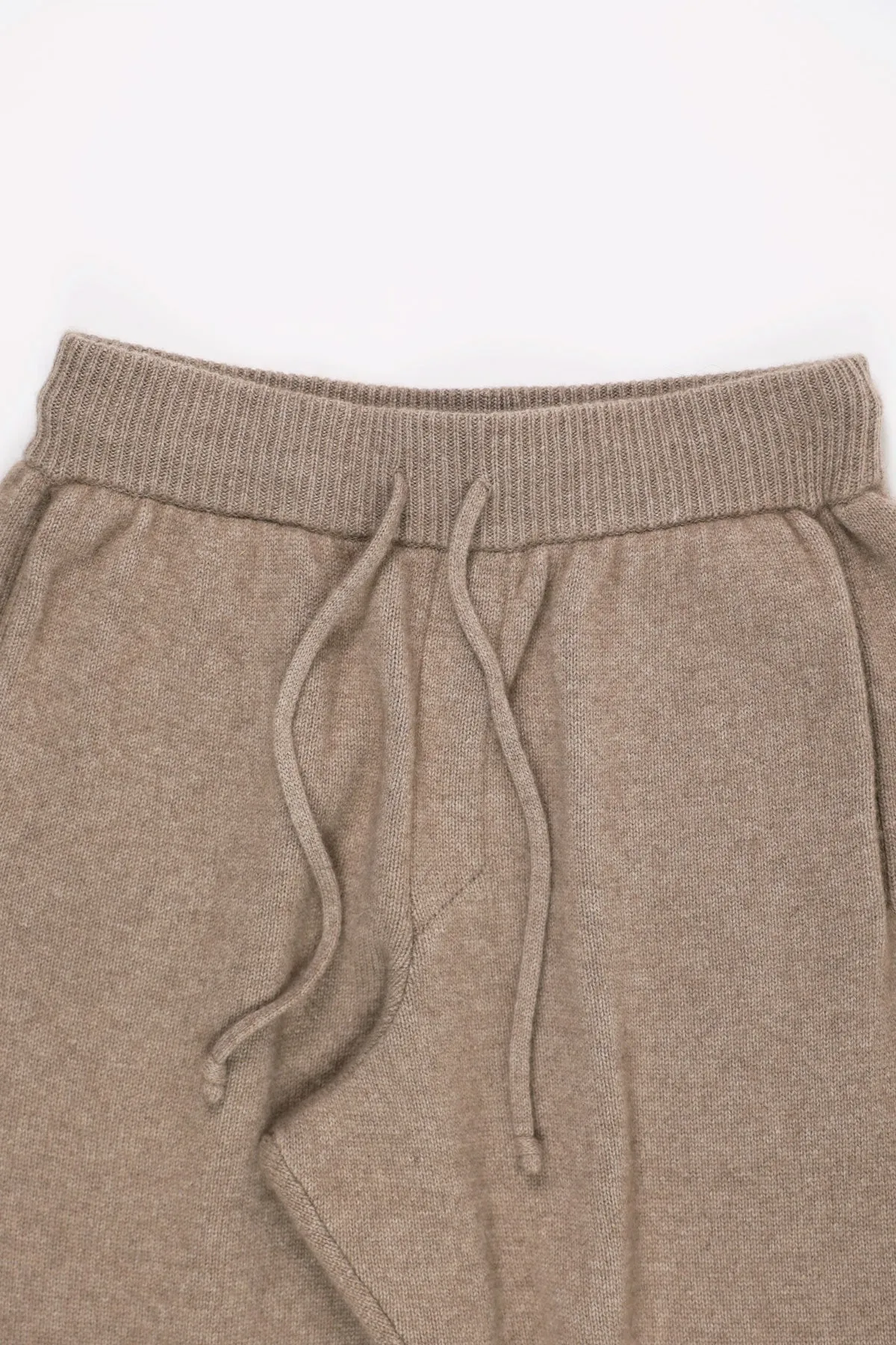 Baby Cashmere Knit Pants - Natural Brown