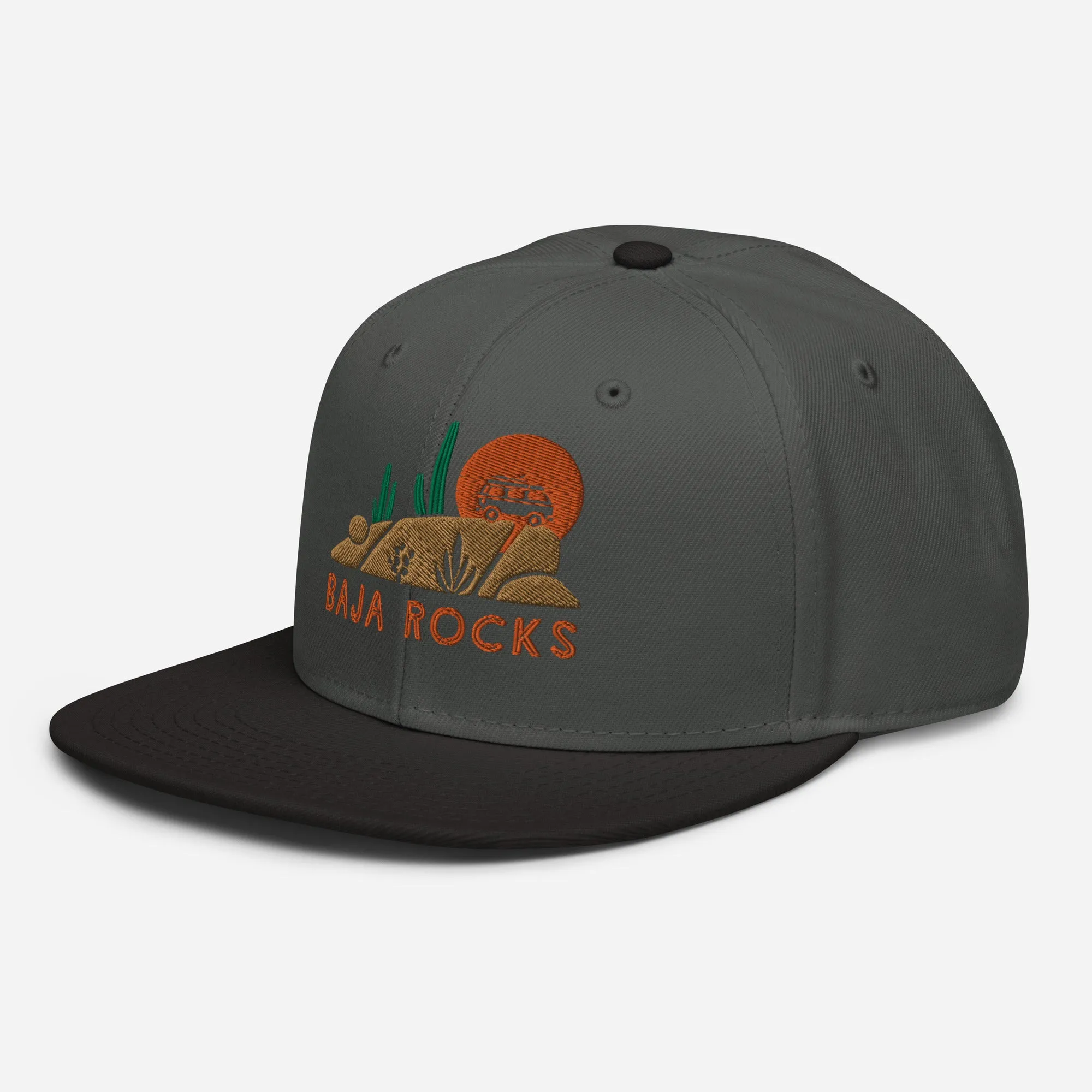 Baja Rocks Snapback Hat