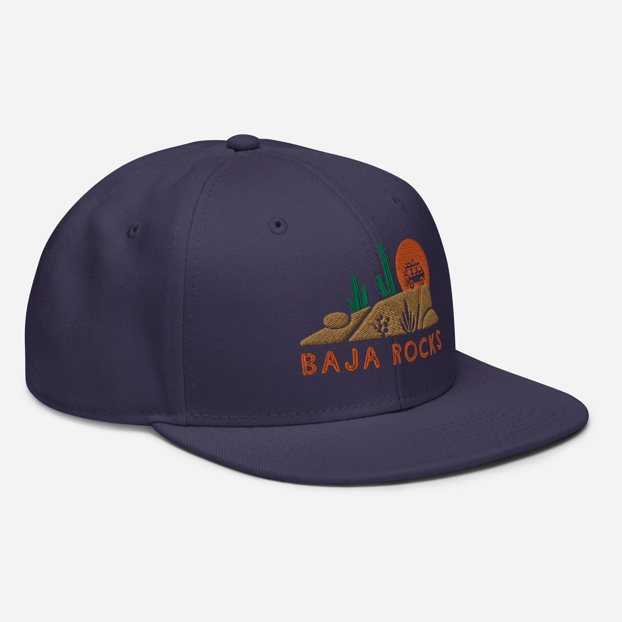 Baja Rocks Snapback Hat