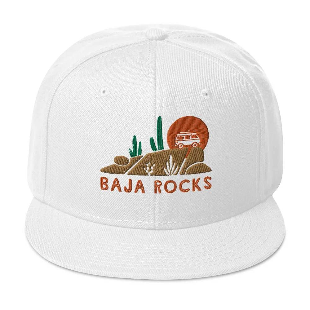 Baja Rocks Snapback Hat