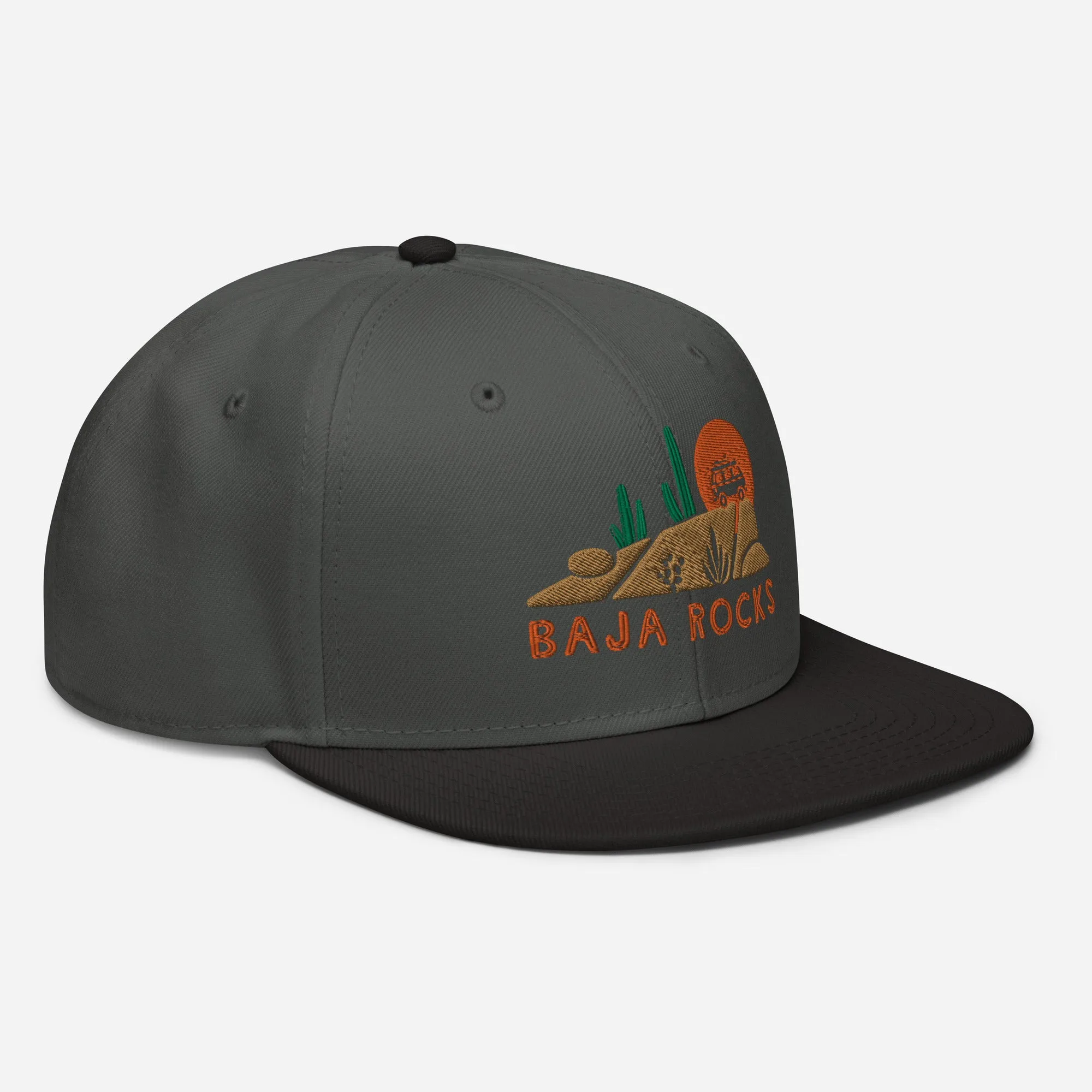 Baja Rocks Snapback Hat