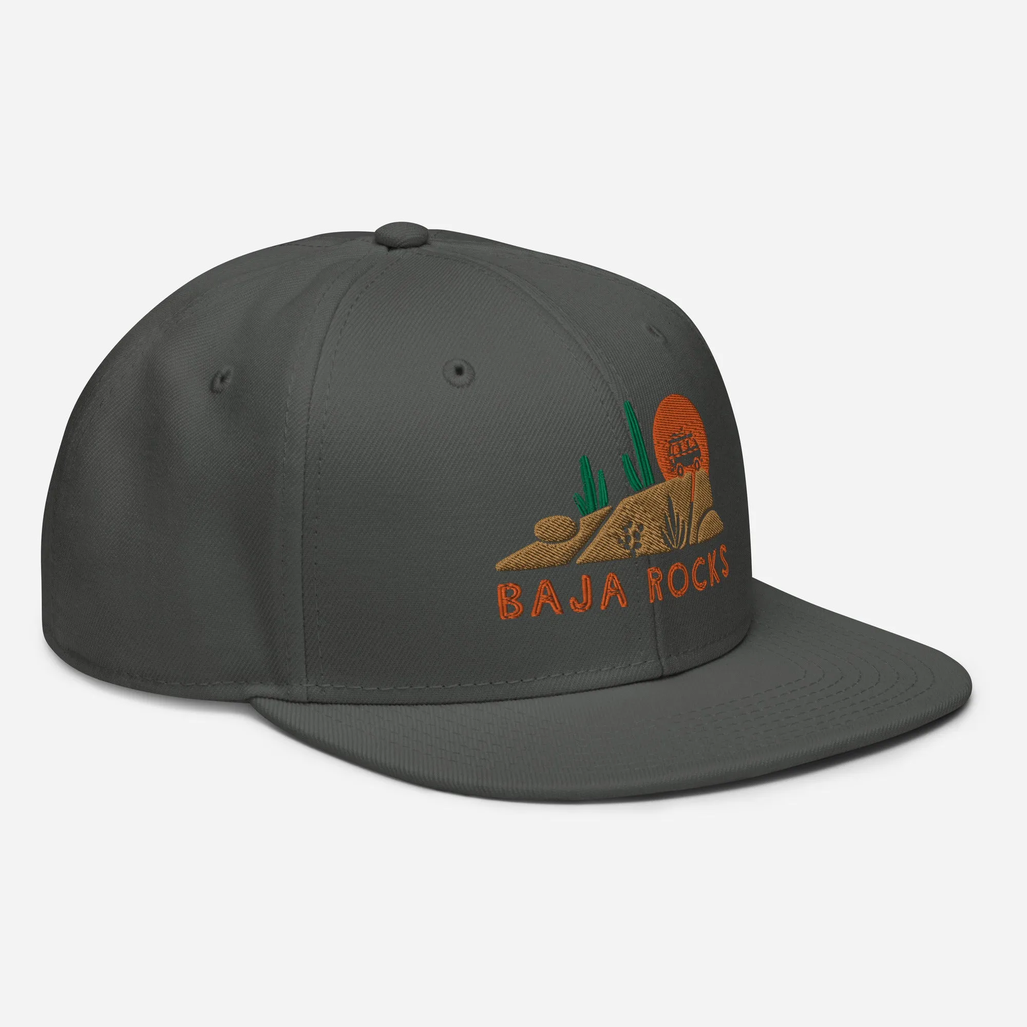 Baja Rocks Snapback Hat