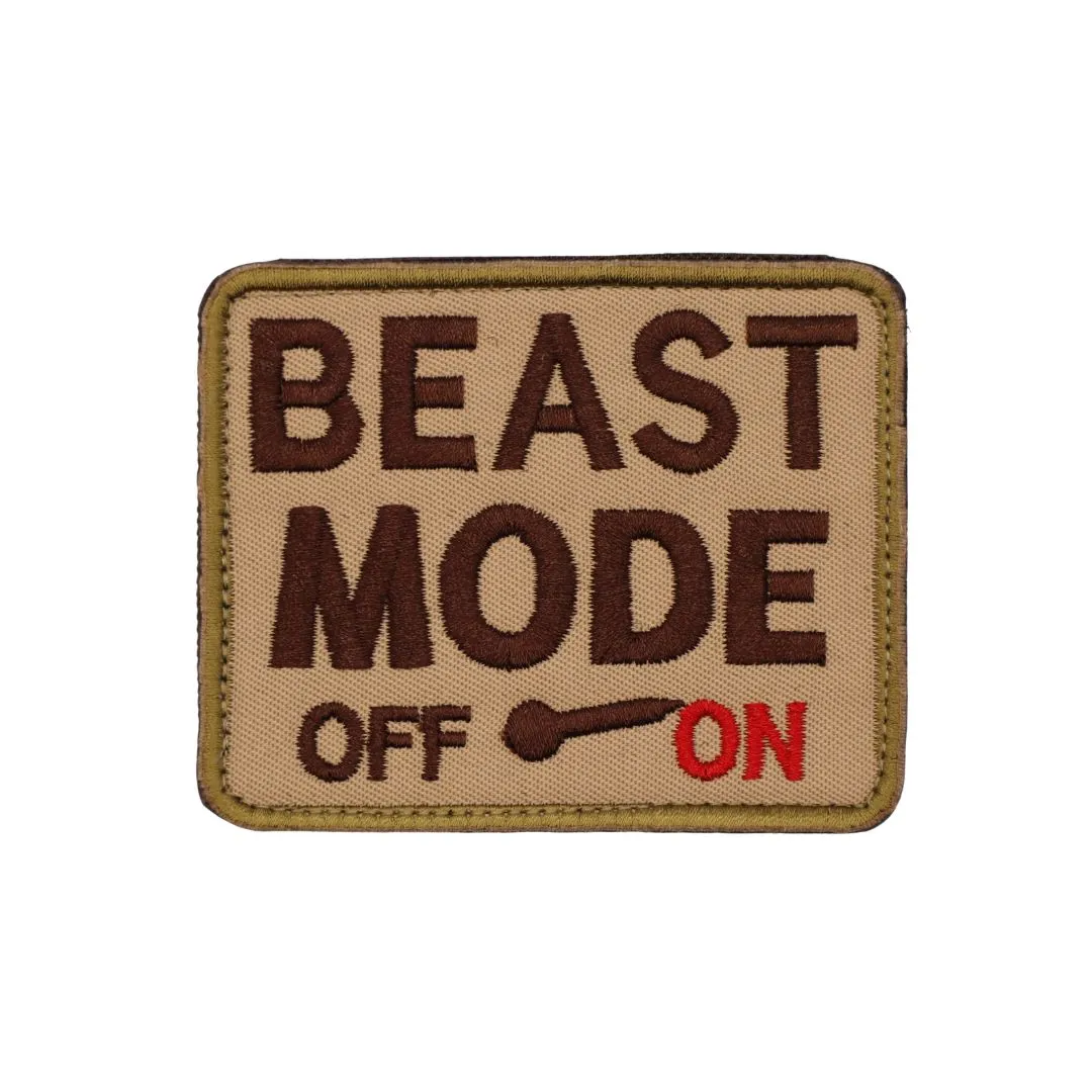 Beast Mode ON/OFF - Velcro Patch