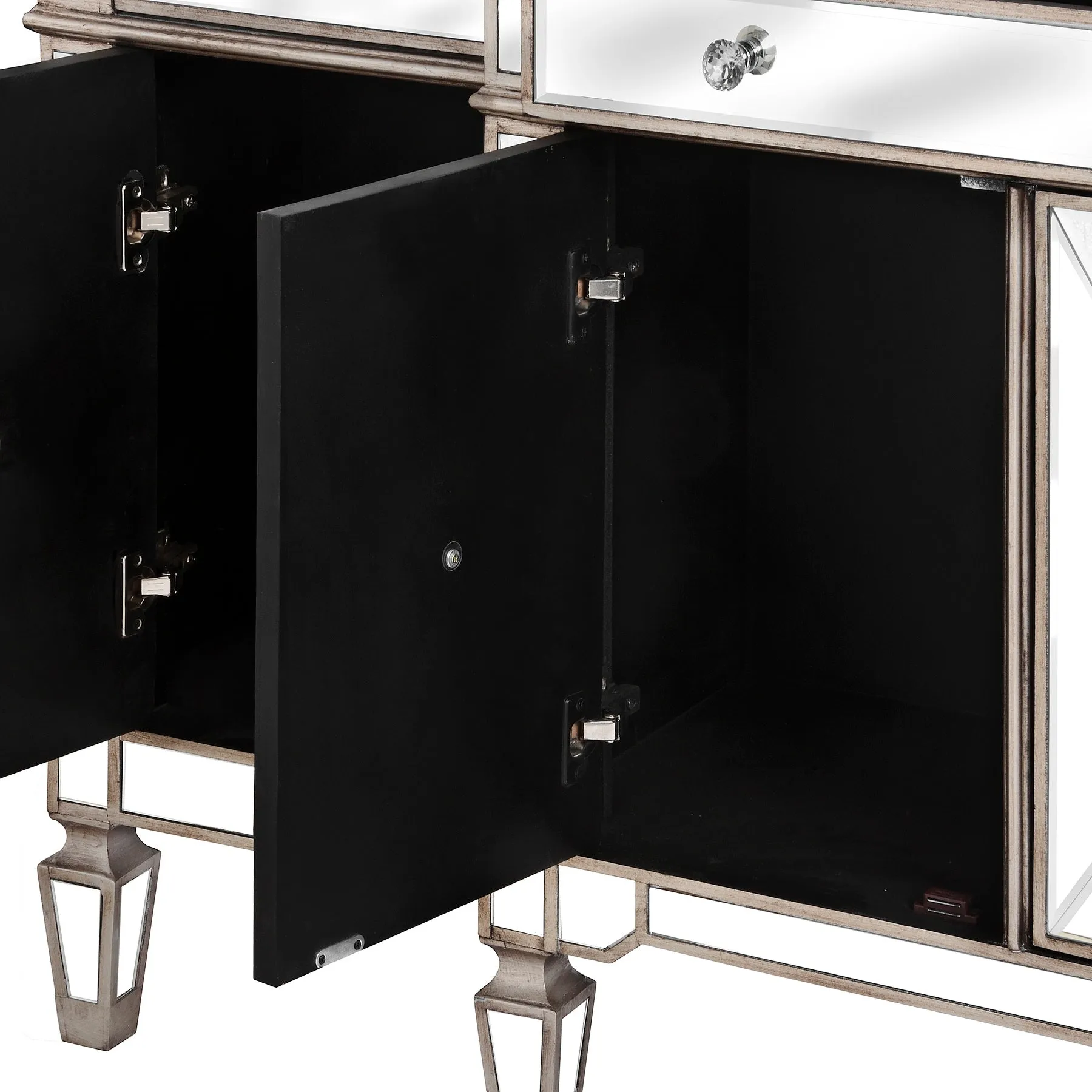 Belfry Contemporary Mirrored Sideboard