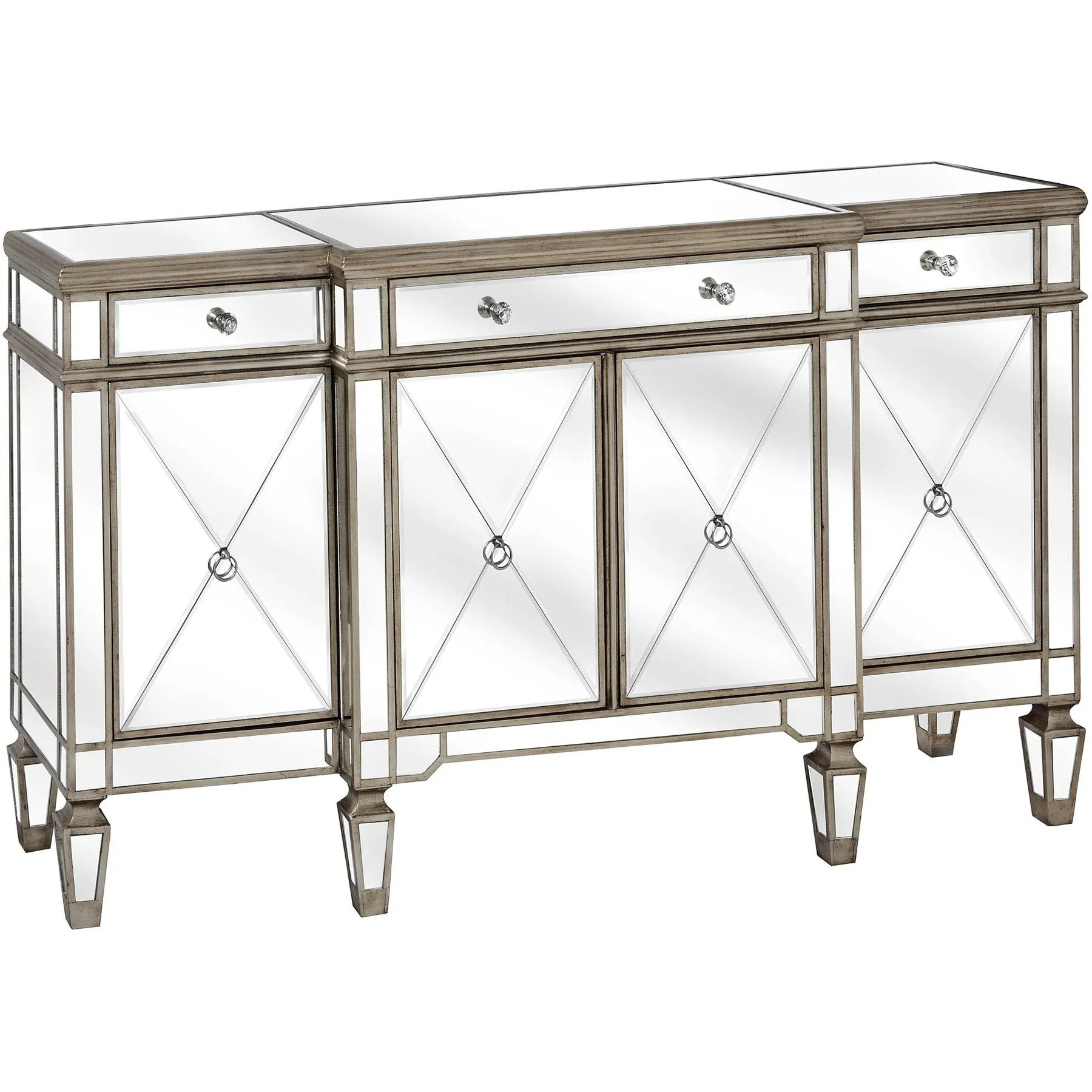 Belfry Contemporary Mirrored Sideboard