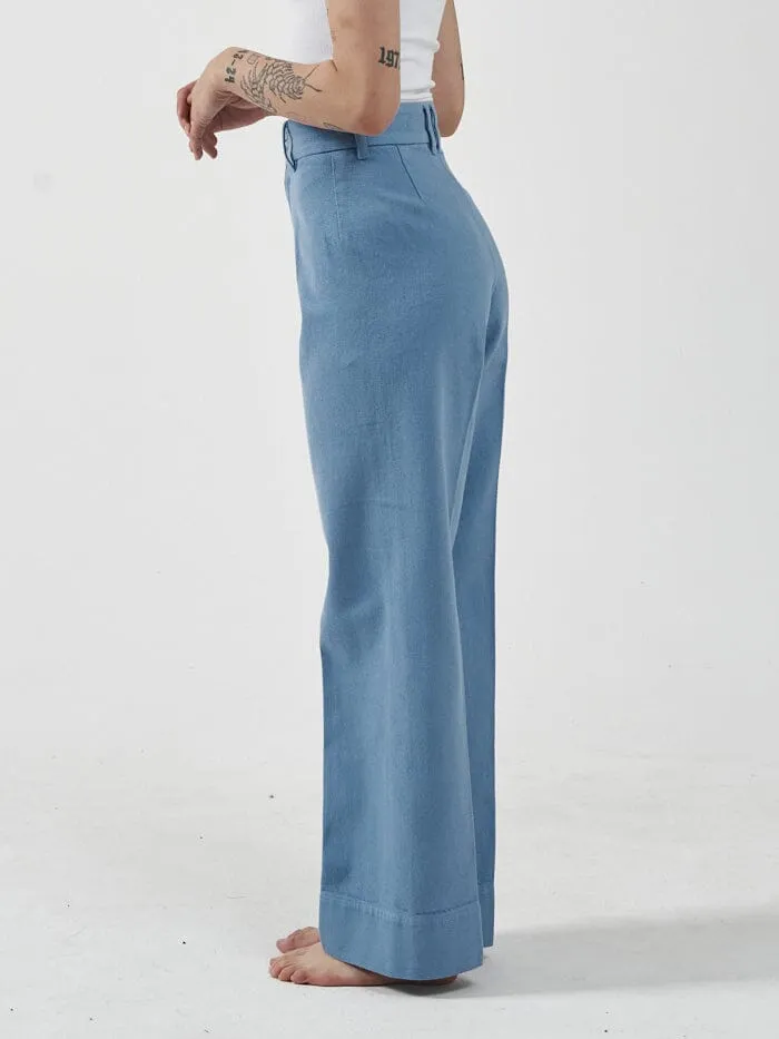 Belle Full Length Chino - Powder Blue