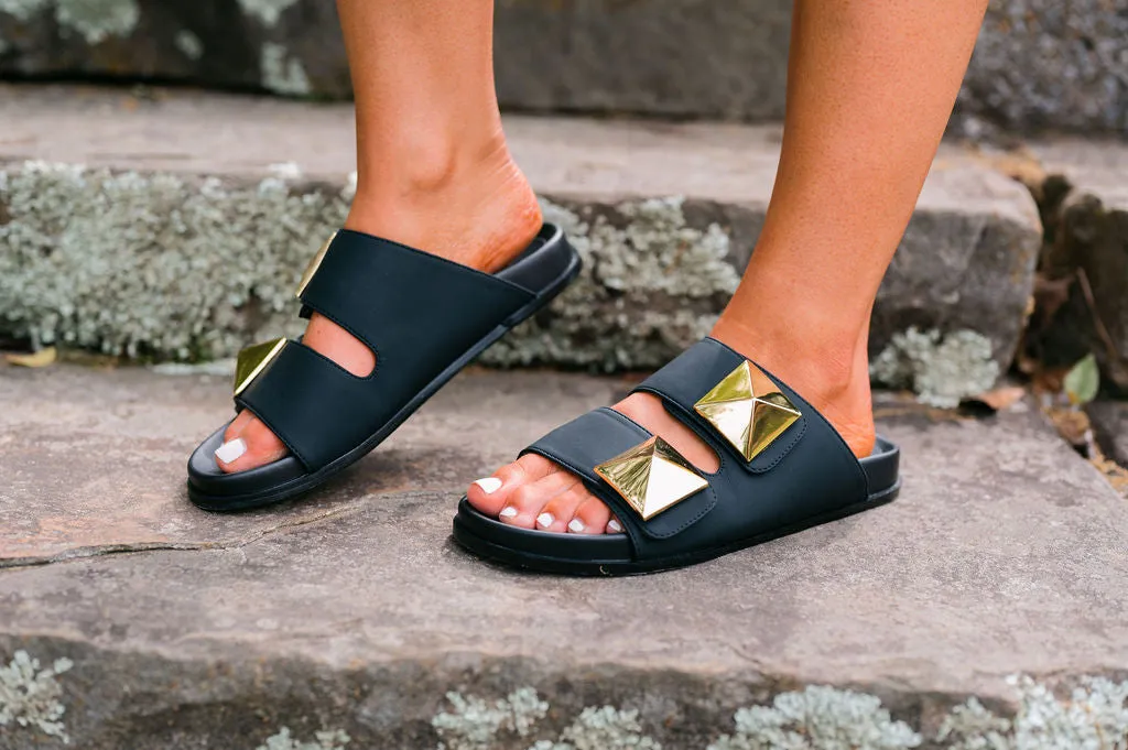 Bernarda Slides- Black