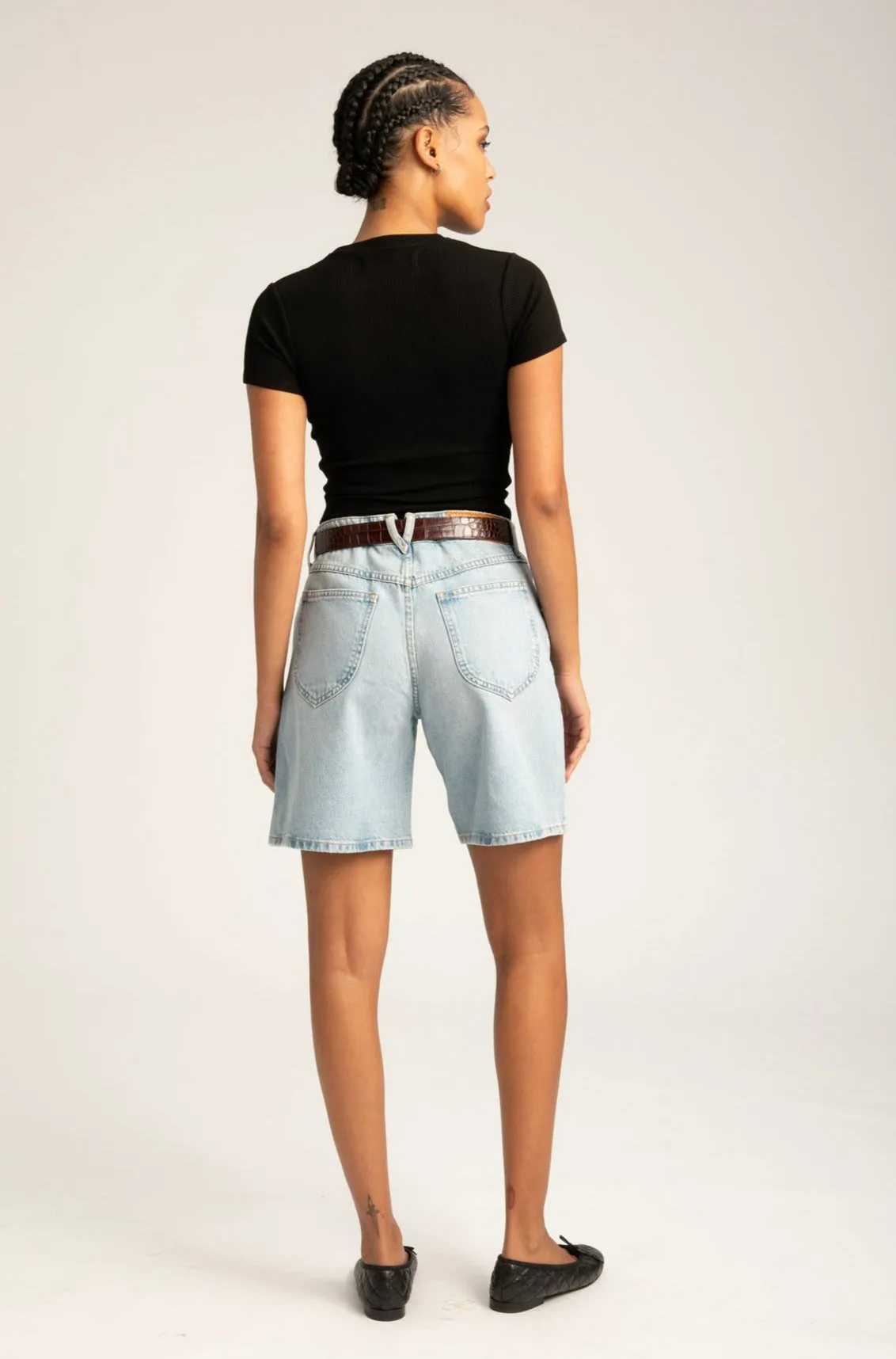 Bianca A-Line Denim Shorts