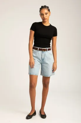 Bianca A-Line Denim Shorts