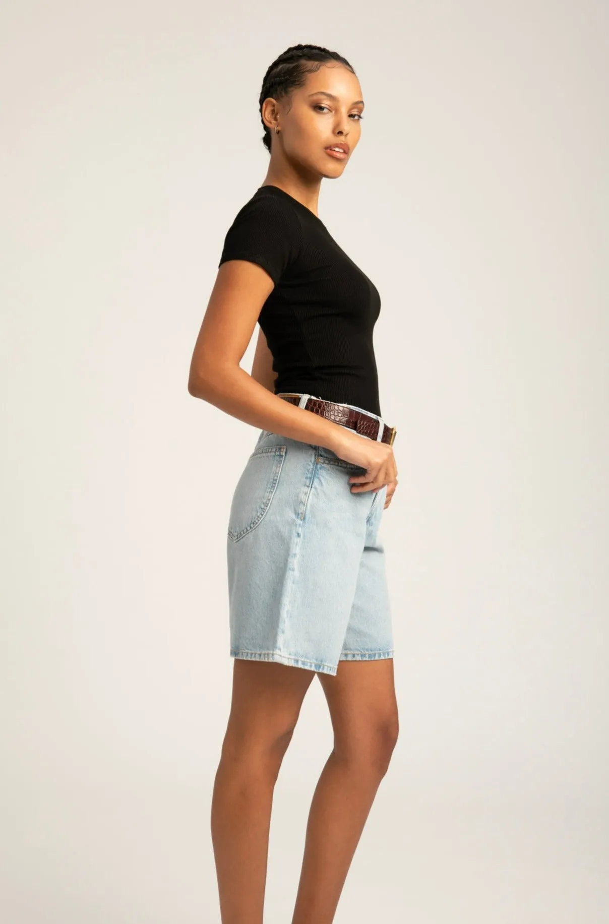 Bianca A-Line Denim Shorts