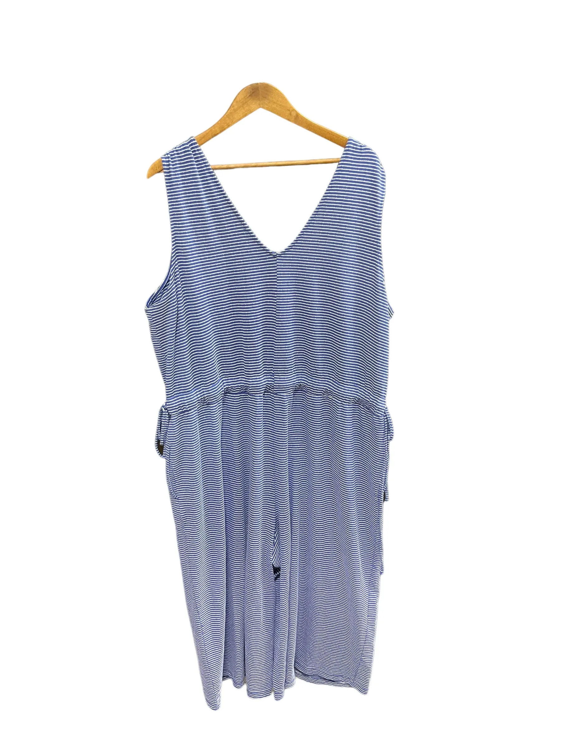 Blue Romper Terra & Sky, Size 3x