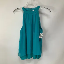 Blue Top Sleeveless Diane Von Furstenberg, Size 4