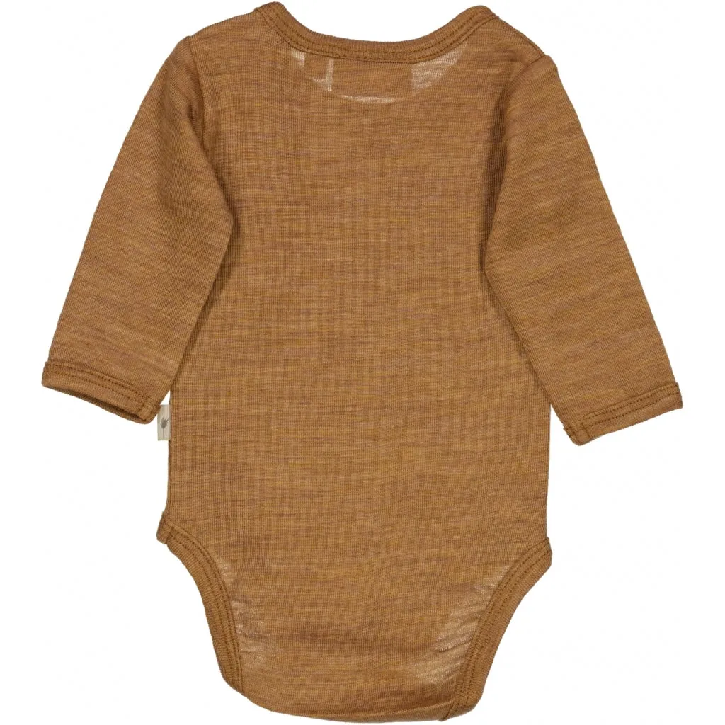 Body Plain Wool LS - clay melange