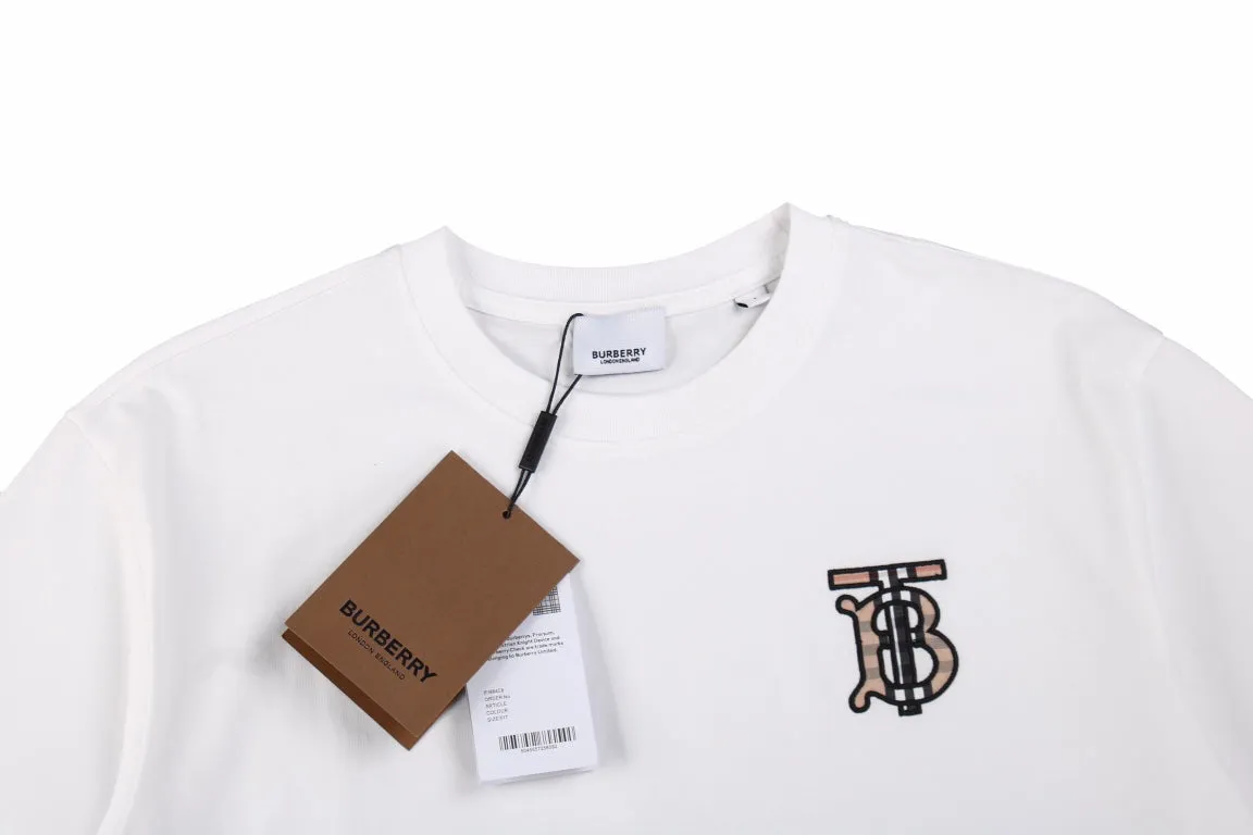 Burberry T-Shirt with Monogram Logo