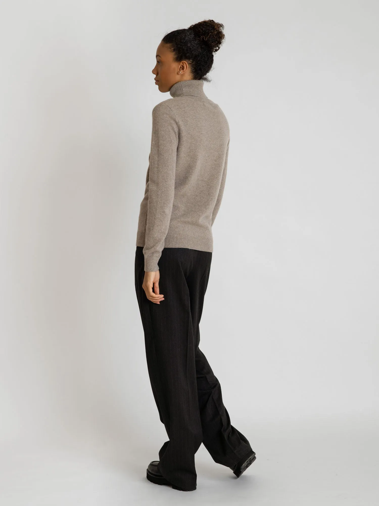 Cashmere sweater "Hedda" - toast