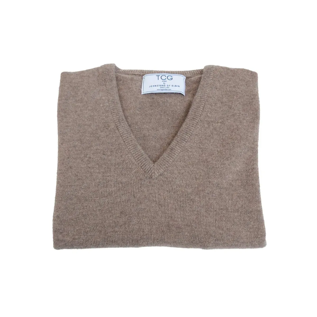 Cashmere V-Neck Jumper