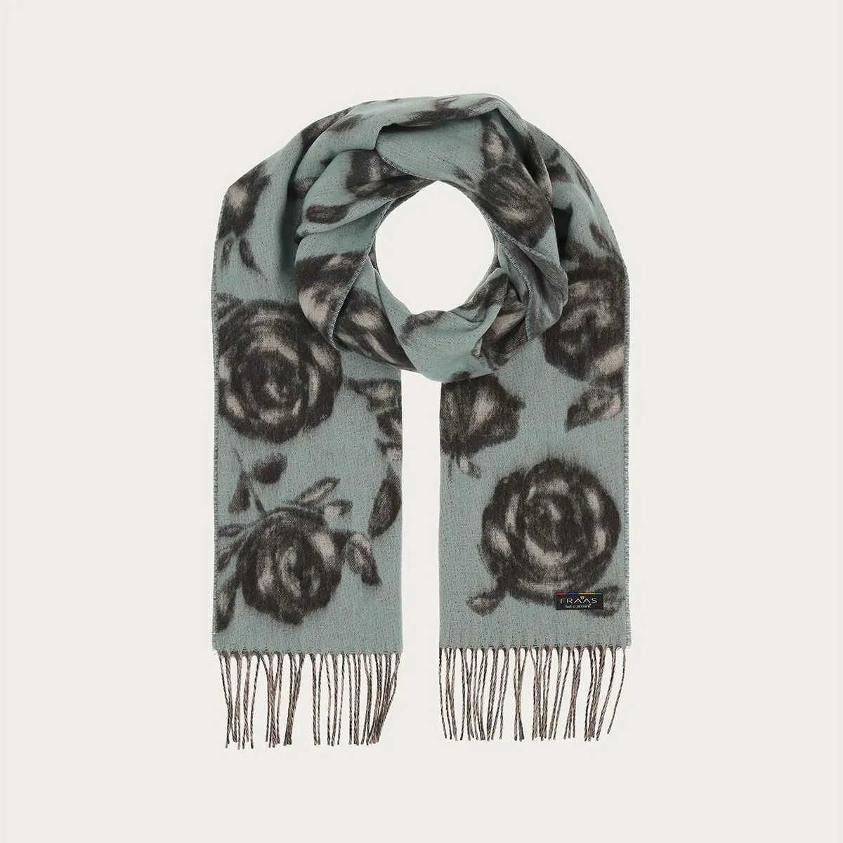 Cashmink Scarf with Roses