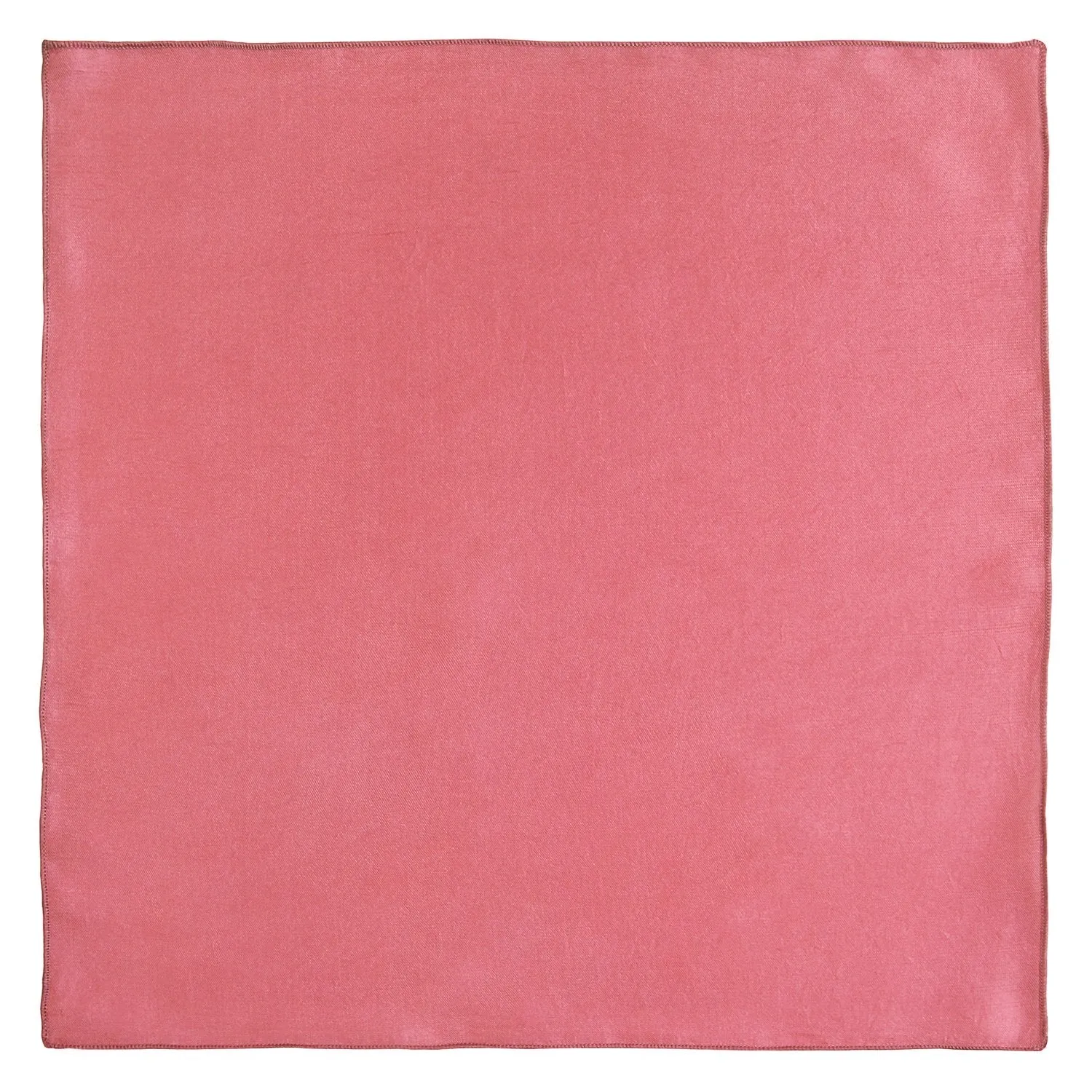 Chokore Old Rose Pure Silk Pocket Square, from the Solids Line