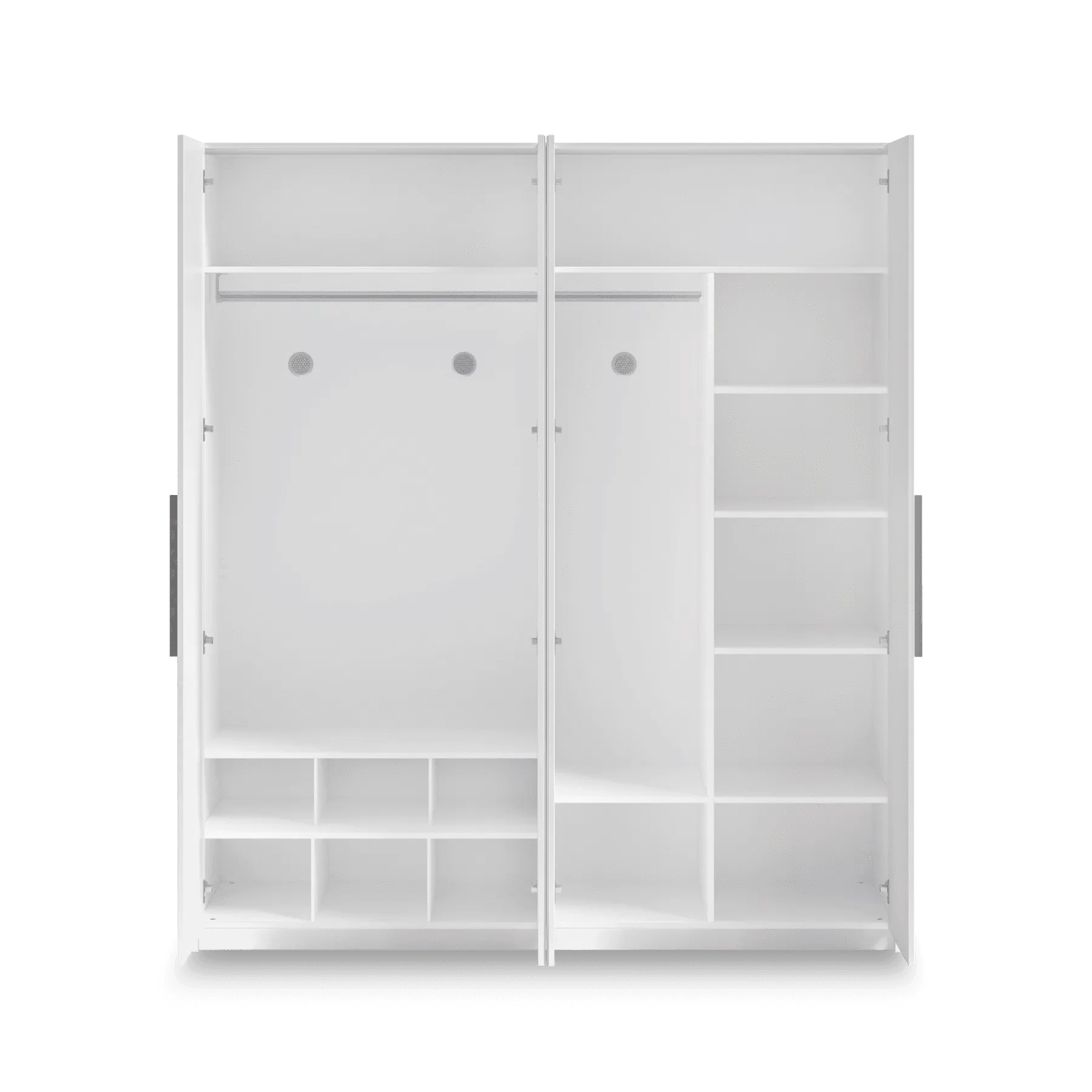 Cilek White 4 Doors Wardrobe