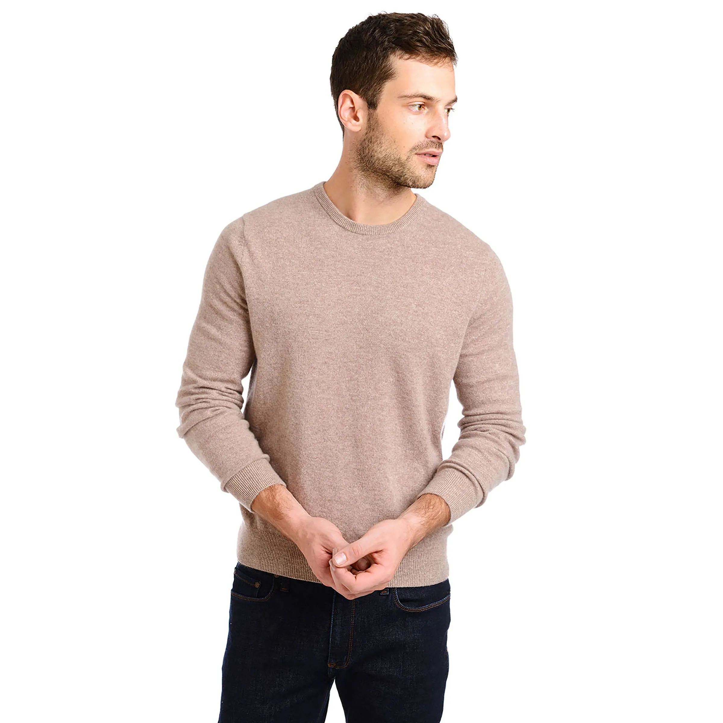 Classic Cashmere Crew Bergen Sweater