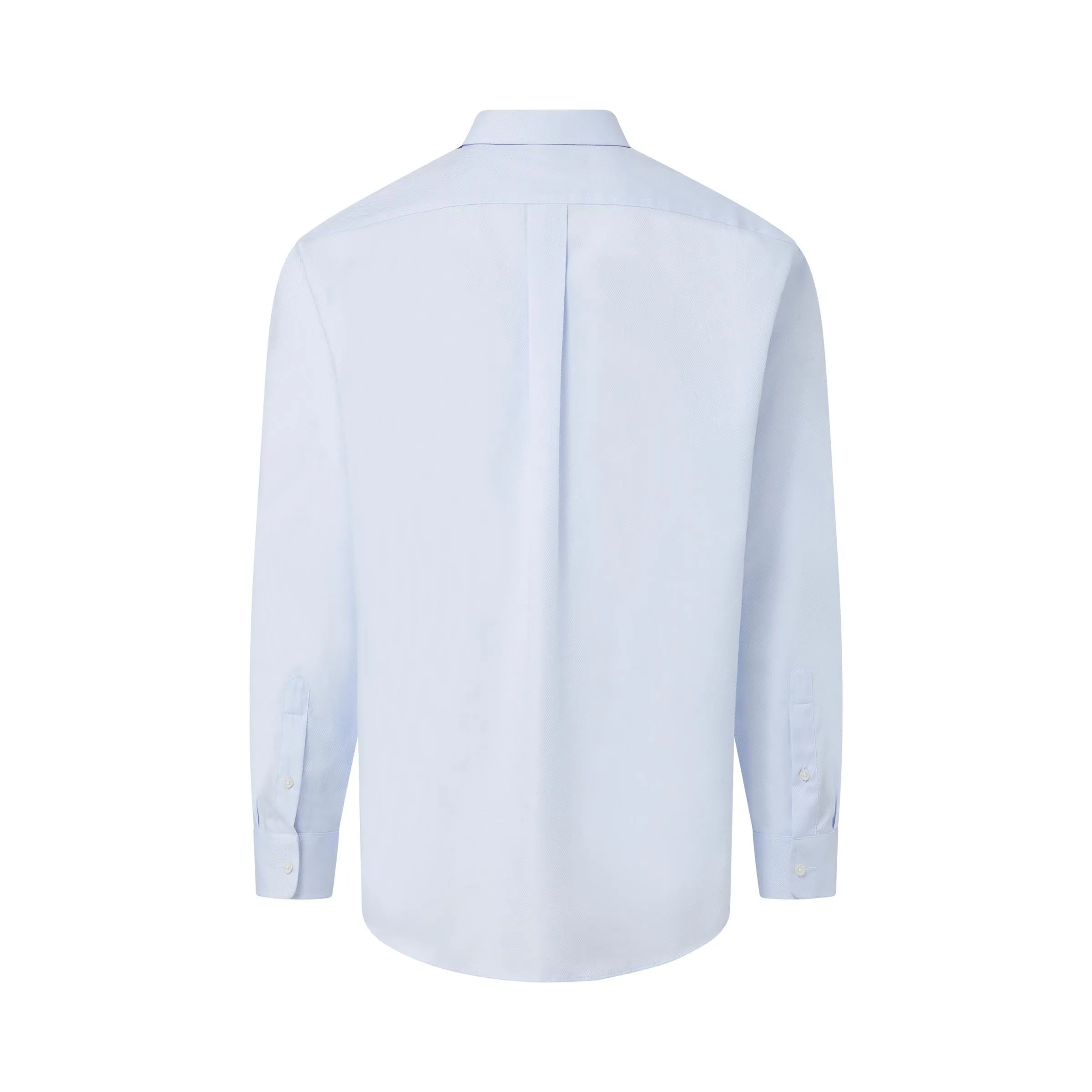 Classic Long Sleeve Light Blue ‘Ryan’ Dress Shirt with Magnetic Closures