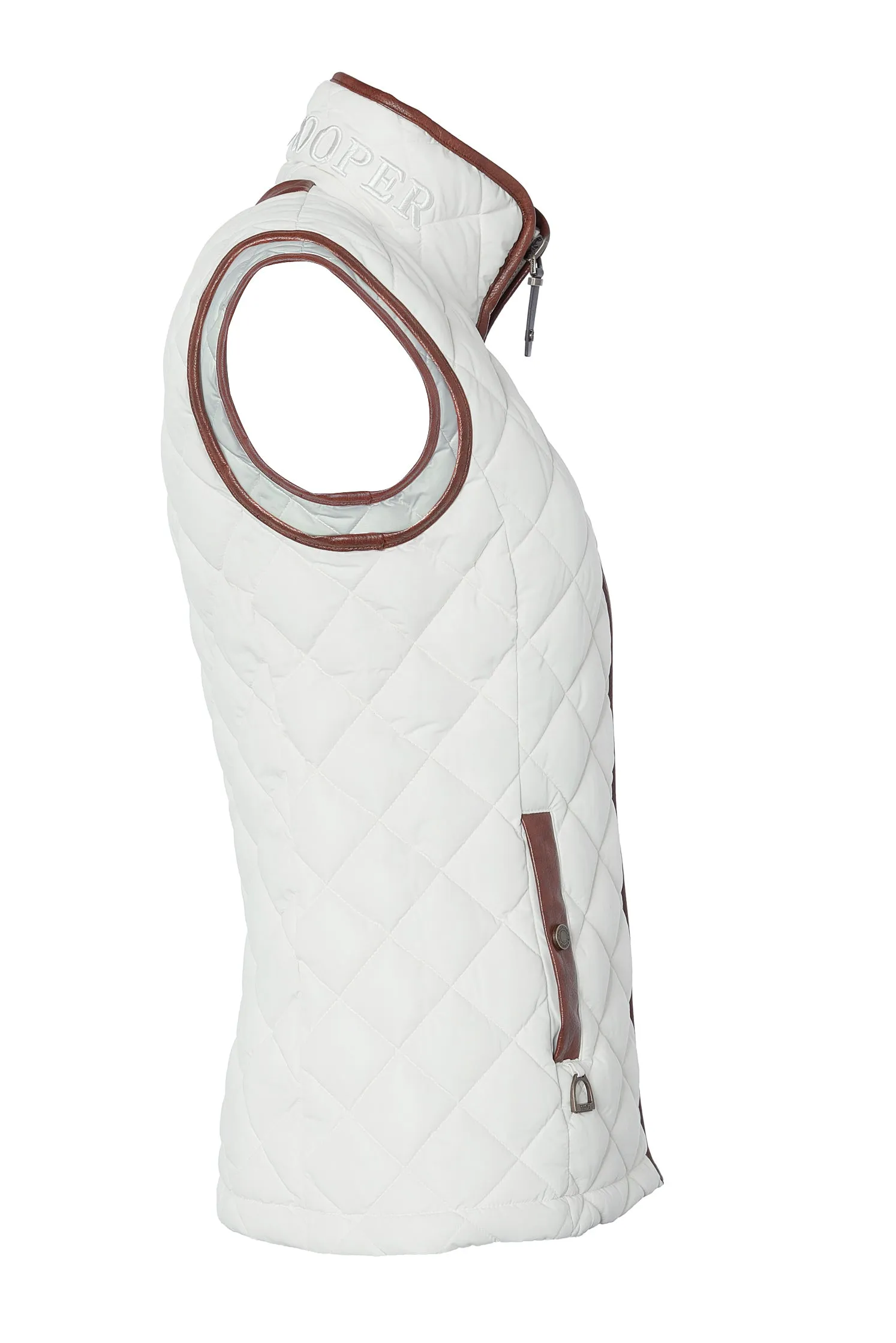 Country Quilted Gilet (Cream)