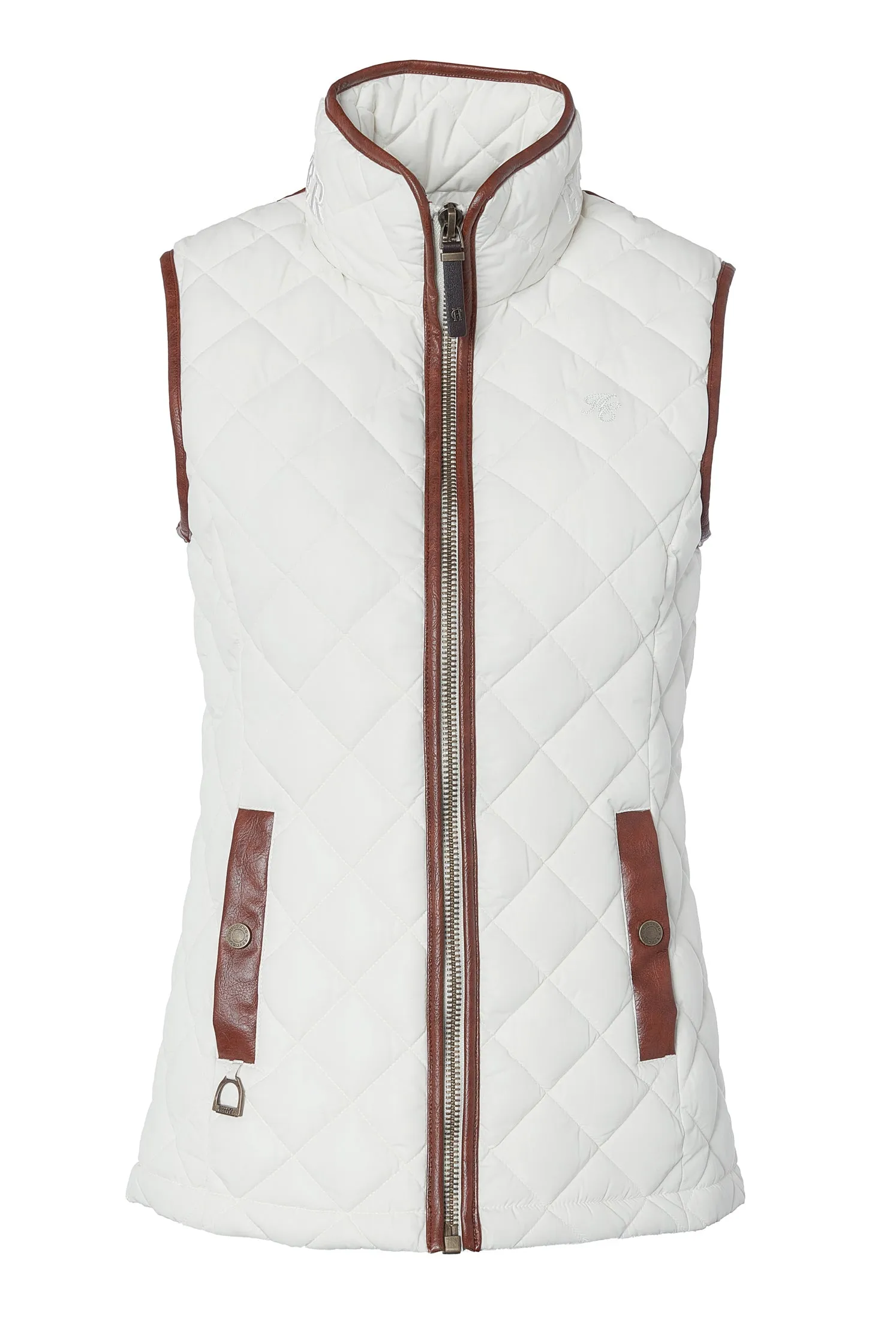 Country Quilted Gilet (Cream)