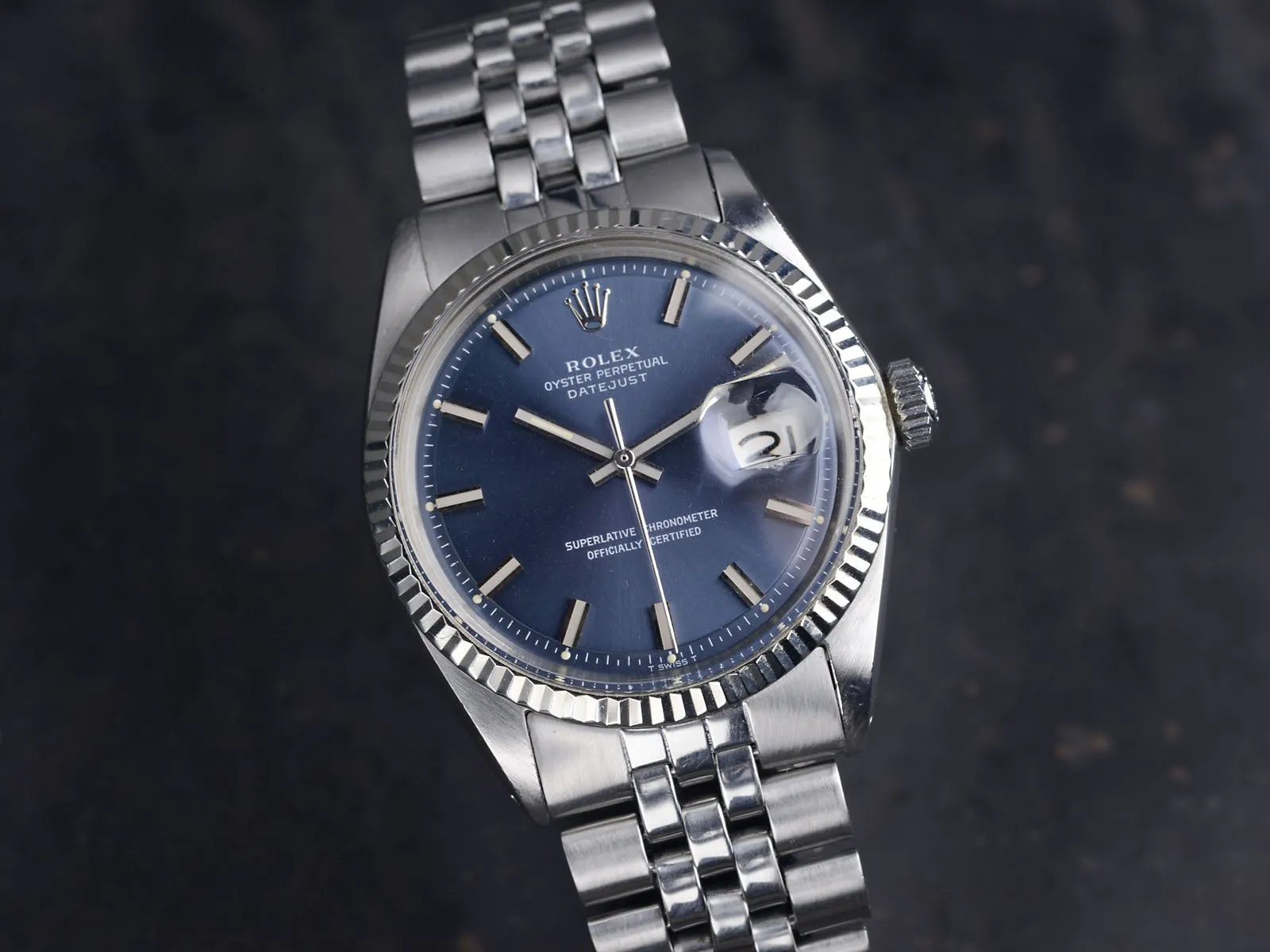 CURATED ‘BLUE SPRING’ ROLEX 1601 DATEJUST WIDEBODY