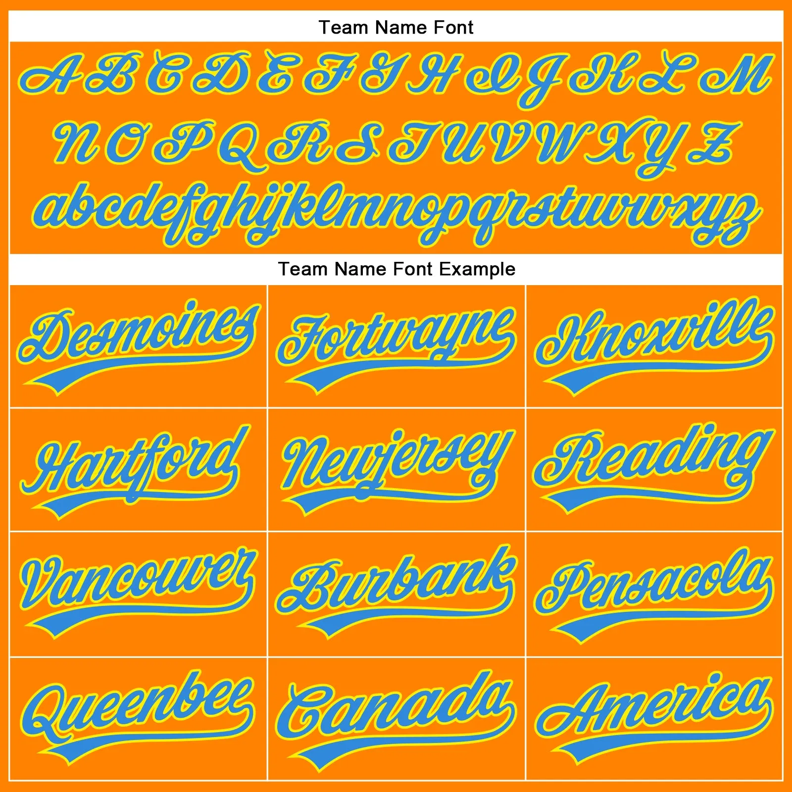 Custom Bay Orange Electric Blue-Light Yellow 3D Pattern Design Champion Trophy Authentic Baseball Jersey